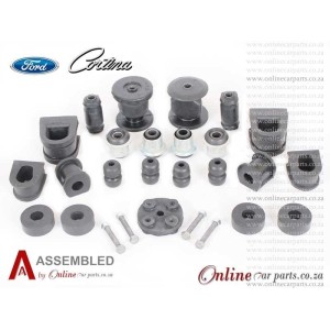 Ford Cortina MK-IV MK-V 1980-1986 Complete Rubber Front Suspension Refresher Kit 