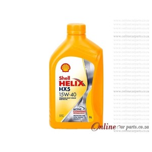 Shell Helix HX5 1L 15W40 Premium Multi-Grade Petrol and Diesel Engine Oil