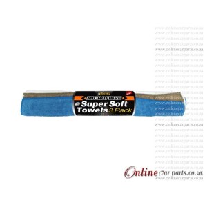 SHIELD 3 Pack Microfibre Towels