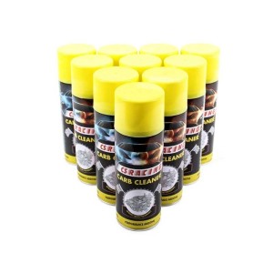 Carburettor Carb Cleaner 450ml Cures Hard Starting Performance Additive - Pack of 10