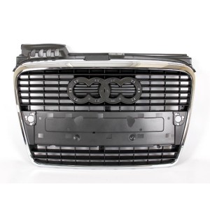 Audi A4 B7 05-07 Black Main Centre Grill