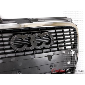 Audi A4 B7 05-07 Black Main Centre Grill