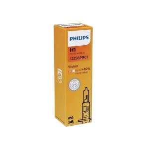 Philips H1 Vision 12V 55W +30% More Vision Front Fog Light Halogen Bulb 12258PRC1