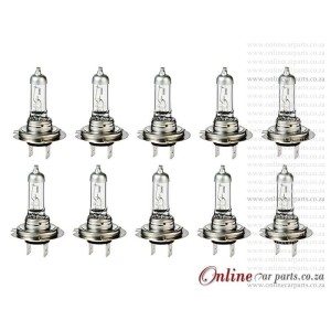 H7 Headlamp Headlight Halogen Globe 12V 55W GL12972 PX26D - 10 Pack